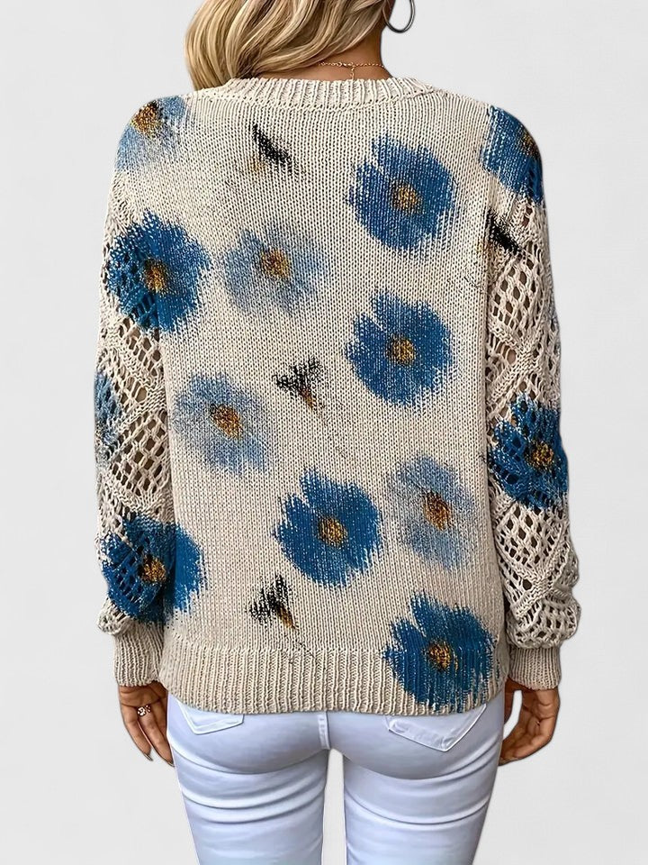Antonia™ | Pull élégant avec imprimé floral