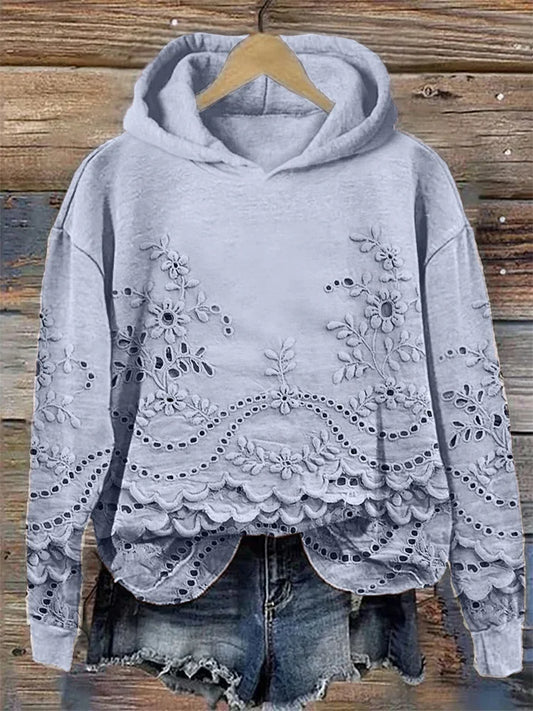 Rosaura™ | Pull avec des détails en dentelle