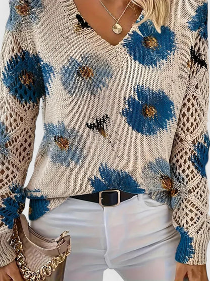 Antonia™ | Pull élégant avec imprimé floral