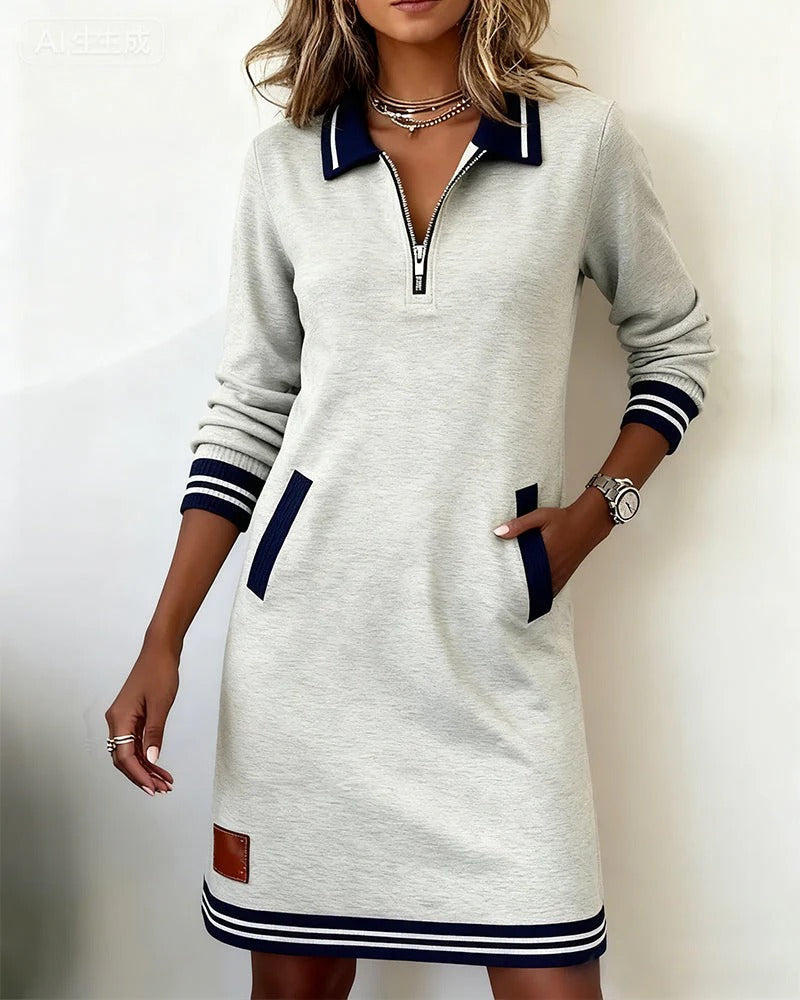 Alma | Robe Chic à Manches Longues
