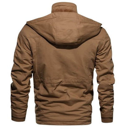 Laurens™ | Veste pour Homme Élégante et Confortable avec Capuche Amovible