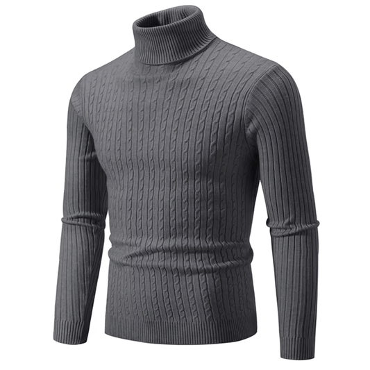 Milan | Pull Col Roulé Élégant en Tricot