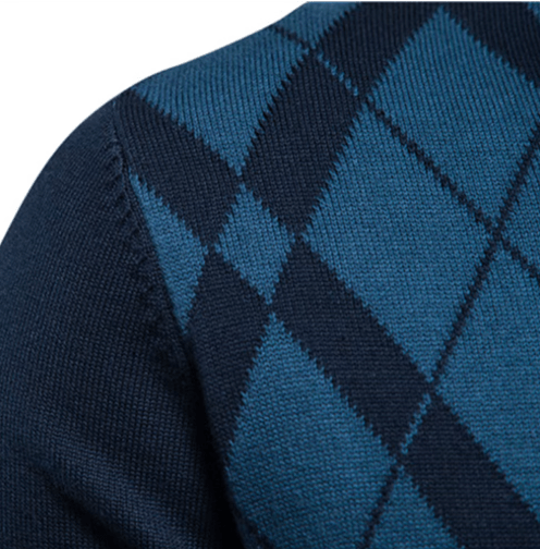 Sander | Pull pour homme à demi-zip