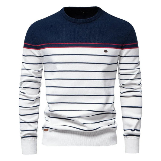 Sebastian | Pull pour Homme avec Design Rayé